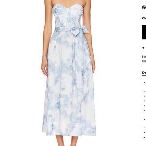 Vibrant Midi Dress - Revolve (bardot)